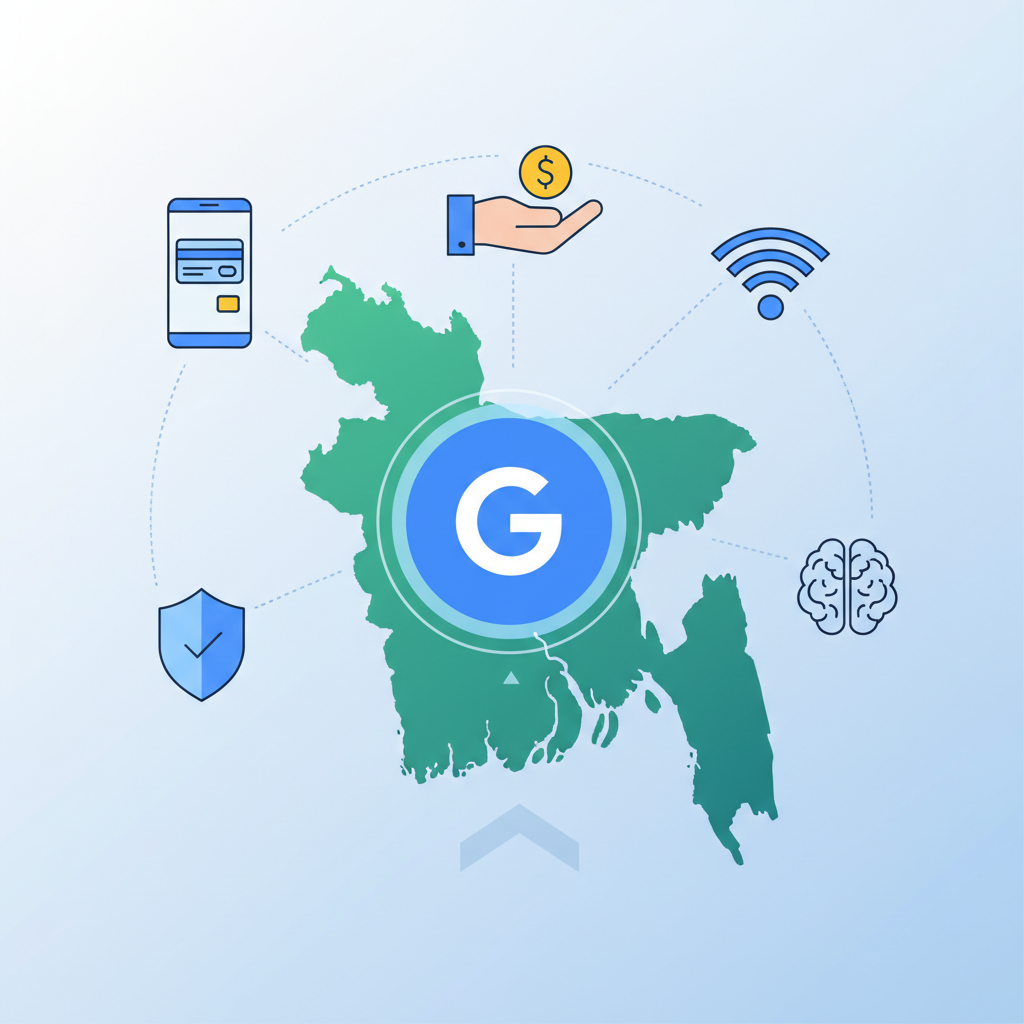 বাংলাদেশে গুগল পে ব্যবহারের নিয়ম ও সেটাপ গাইড