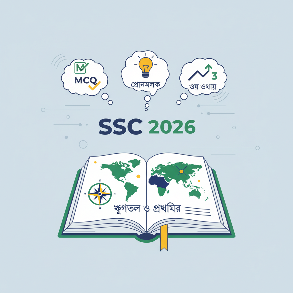 SSC 2026 ভূগোল ও পরিবেশ ৩য় অধ্যায় সাজেশন: MCQ ও জ্ঞানমূলক